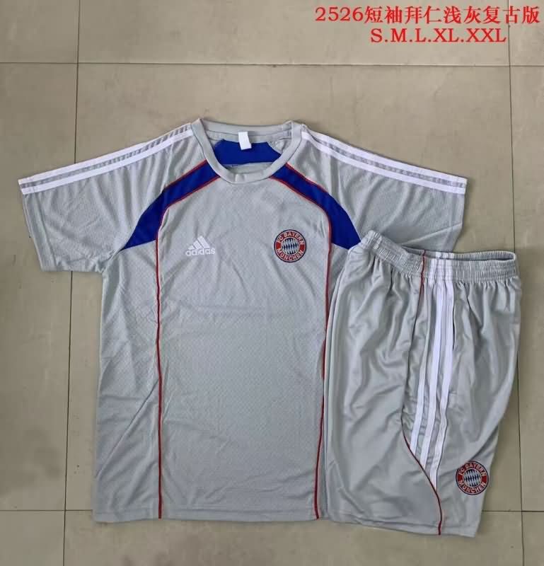 AAA(Thailand) Bayern Munich 25/26 Grey Soccer Training Sets 02