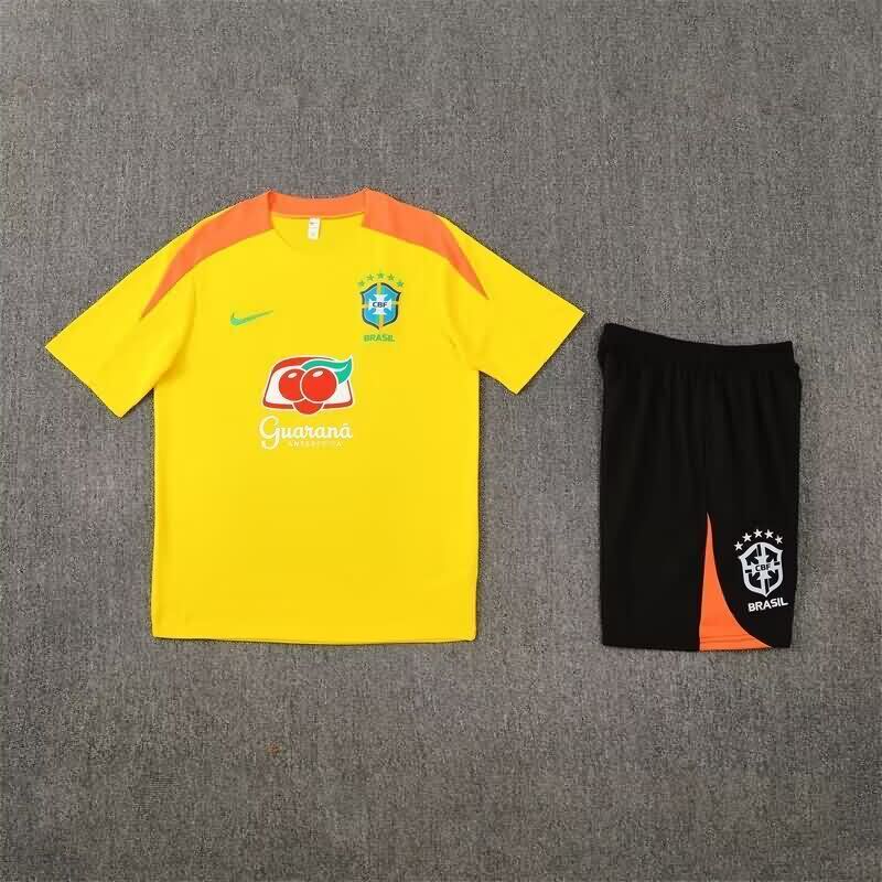 AAA(Thailand) Brazil 2025 Yellow Soccer Training Sets