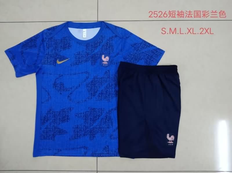 AAA(Thailand) France 2025 Blue Soccer Training Sets