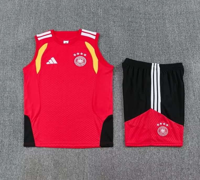 AAA(Thailand) Germany 2026 Red Soccer Training Sets 02