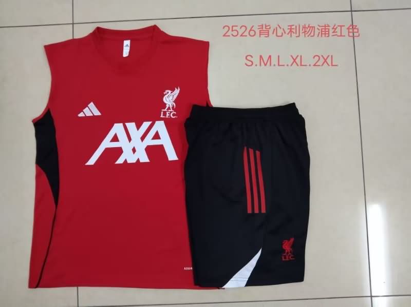AAA(Thailand) Liverpool 25/26 Red Soccer Training Sets 02