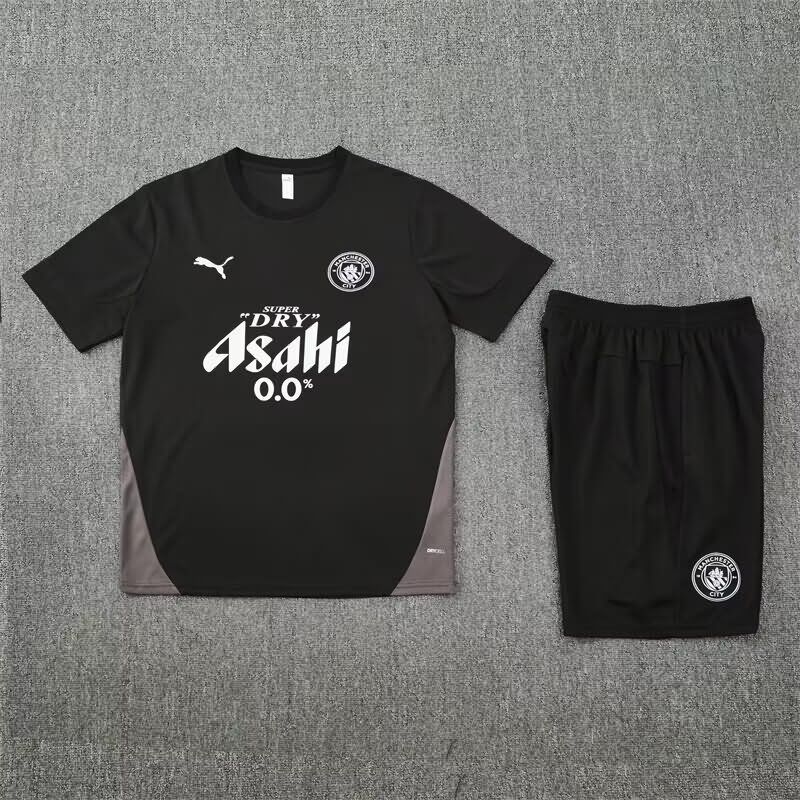 AAA(Thailand) Manchester City 25/26 Black Soccer Training Sets