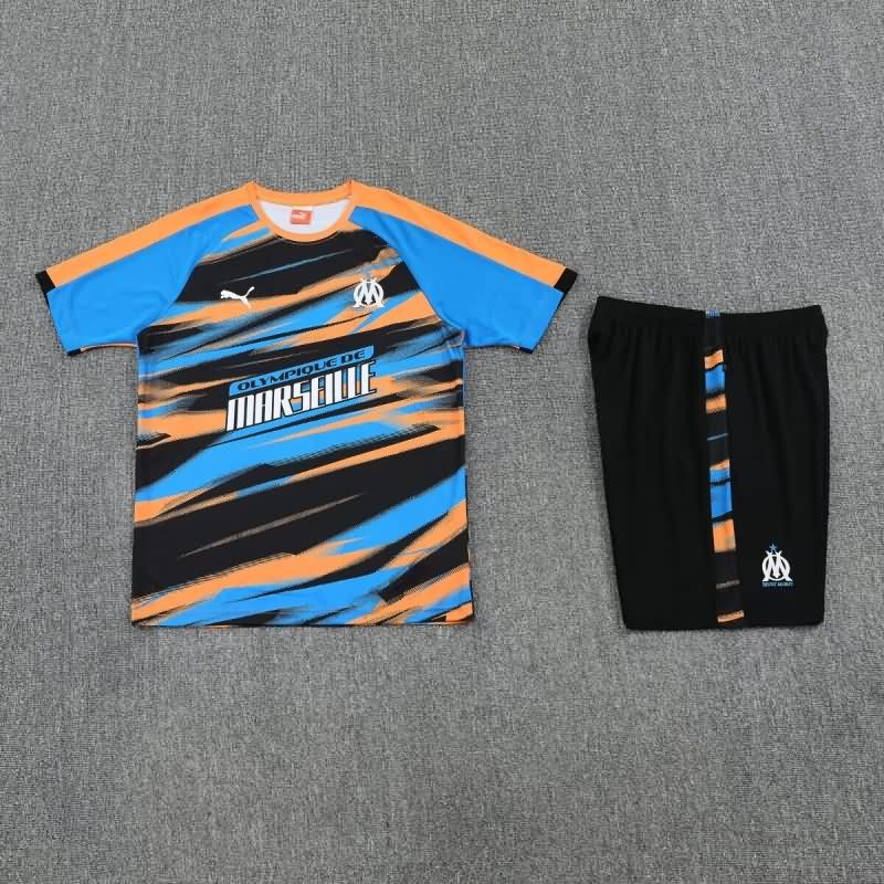 AAA(Thailand) Marseilles 25/26 Blue Soccer Training Sets