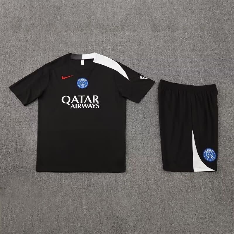 AAA(Thailand) Paris St German 25/26 Black Soccer Training Sets