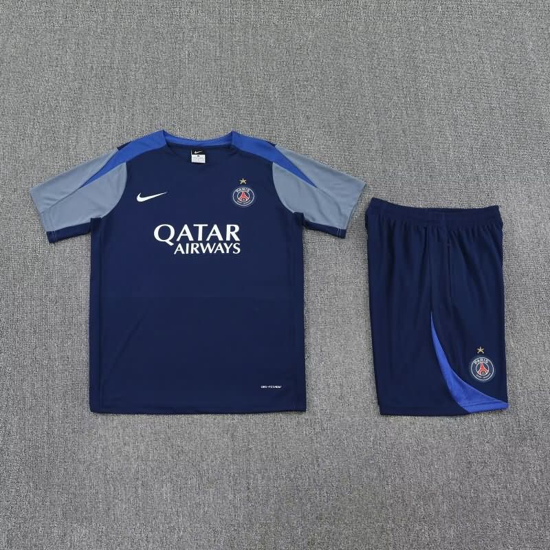 AAA(Thailand) Paris St German 25/26 Dark Blue Soccer Training Sets