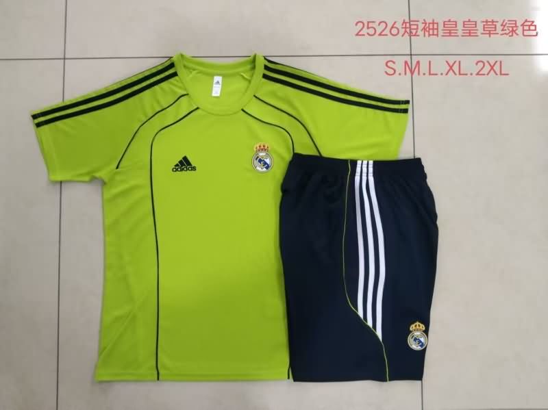 AAA(Thailand) Real Madrid 25/26 Green Soccer Training Sets 03