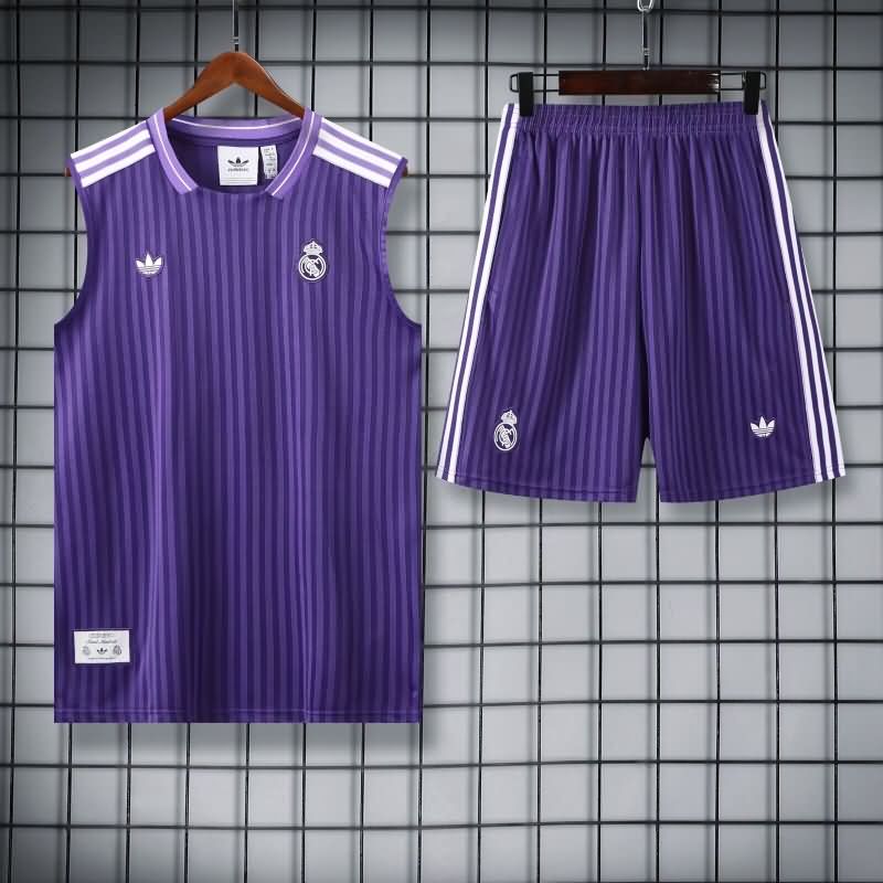 AAA(Thailand) Real Madrid 25/26 Purple Soccer Training Sets
