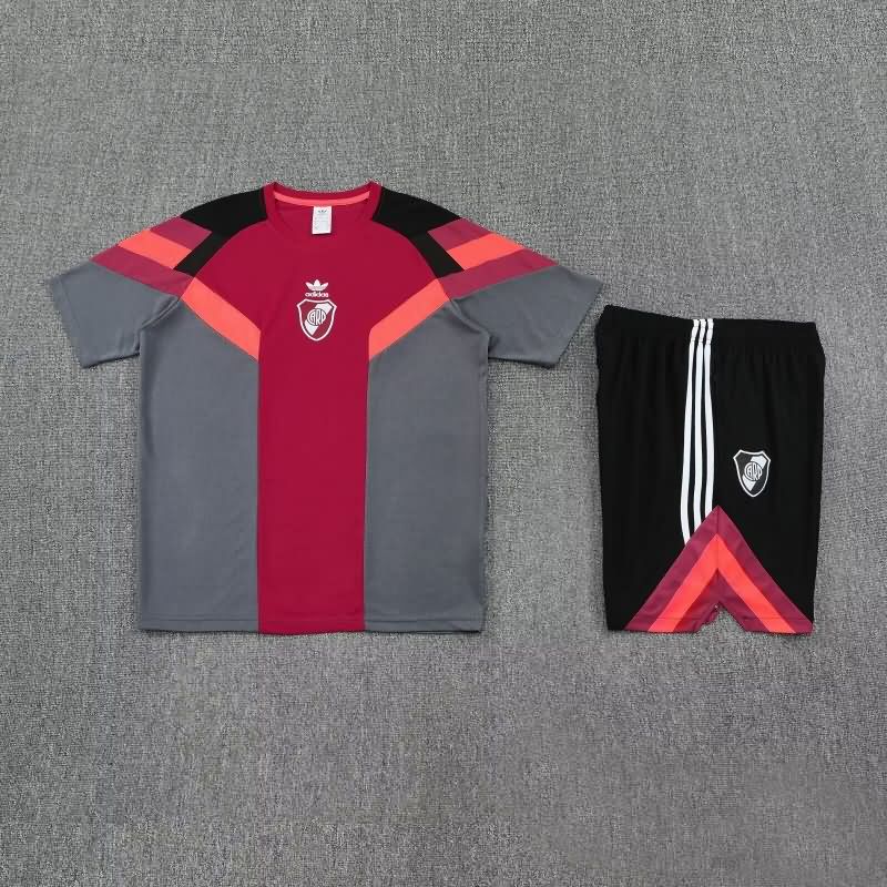 AAA(Thailand) River Plate 25/26 Grey Soccer Training Sets