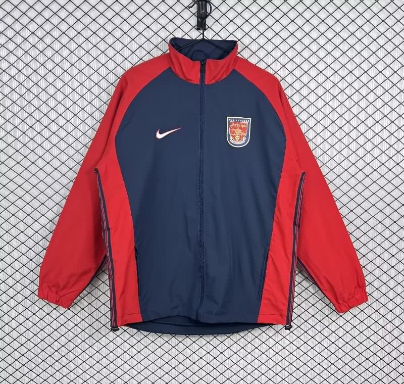 AAA(Thailand) Arsenal 25/26 Dark Blue Soccer Windbreaker 03