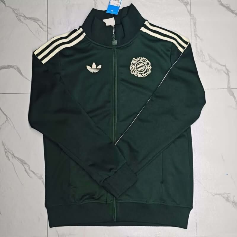 AAA(Thailand) Bayern Munich 25/26 Dark Green Soccer Windbreaker