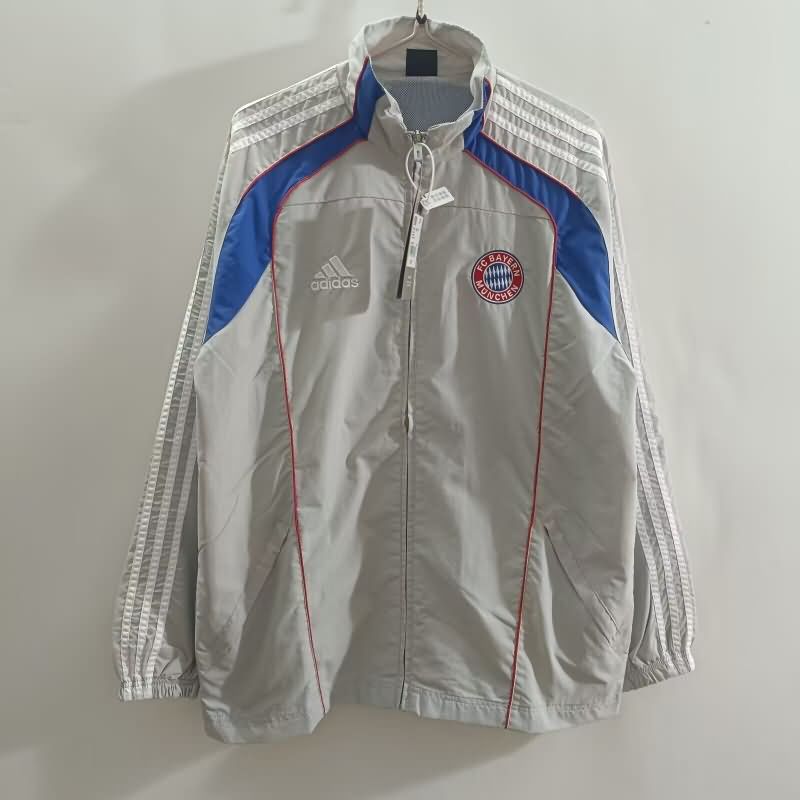 AAA(Thailand) Bayern Munich 25/26 Grey Soccer Windbreaker