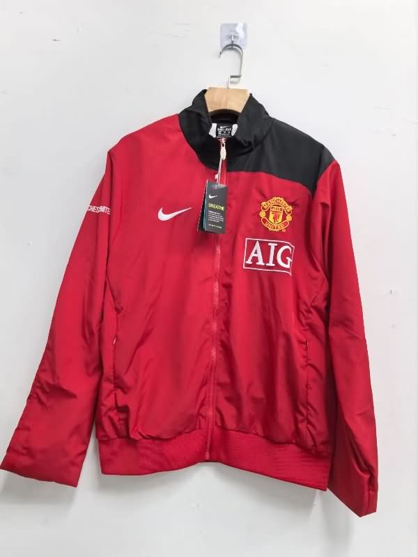 AAA(Thailand) Manchester United 25/26 Red Soccer Windbreaker 02