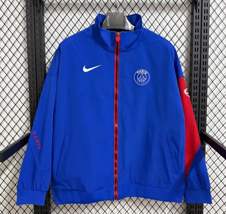 AAA(Thailand) Paris St German 25/26 Blue Soccer Windbreaker