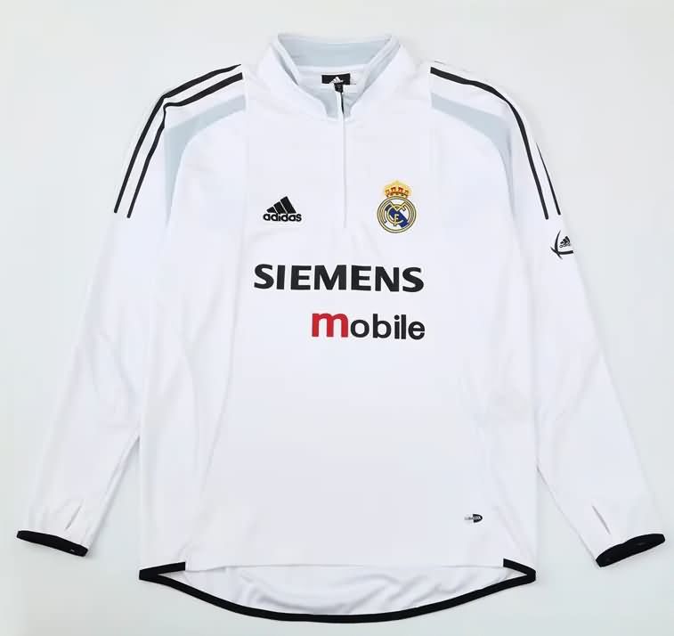 AAA(Thailand) Real Madrid 2004/05 White Soccer Sweater