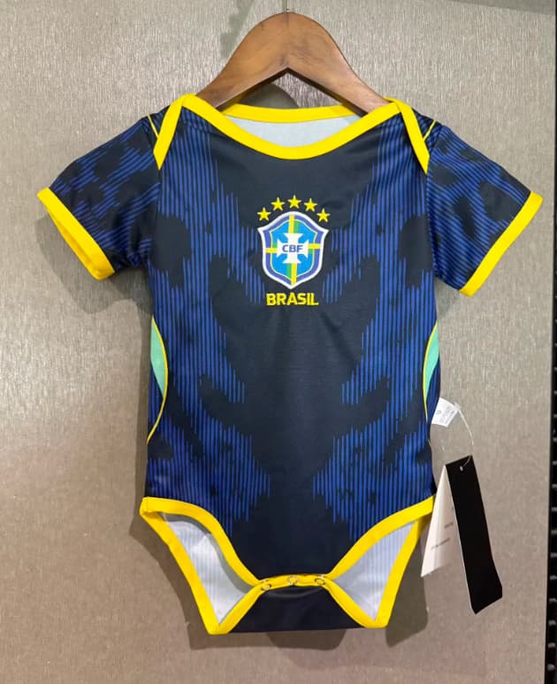 AAA(Thailand) Brazil 2026 Away Baby Soccer Jerseys