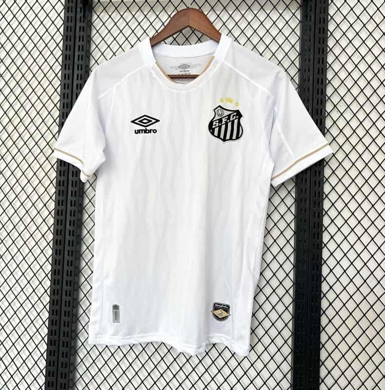 AAA(Thailand) Santos 2026 Home Soccer Jersey AAA(Thailand) Santos 2026 Home Soccer Jersey