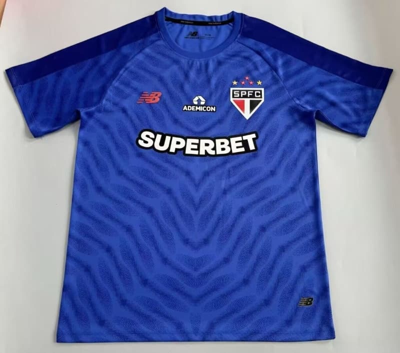 AAA(Thailand) Sao Paulo 2026 Goalkeeper Blue Soccer Jersey