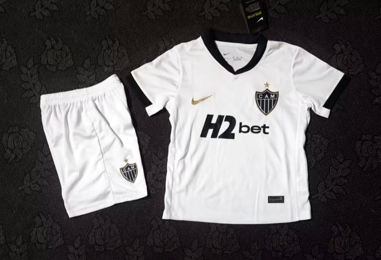 Atletico Mineiro 2026 Kids Away Soccer Jersey And Shorts