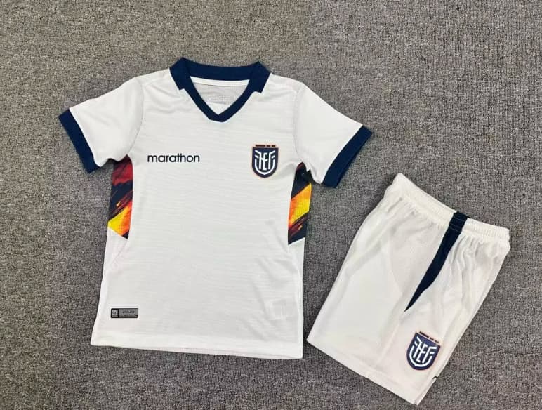 Ecuador 2026 Kids Third Soccer Jersey And Shorts