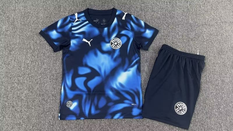Paraguay 2026 Kids Away Soccer Jersey And Shorts