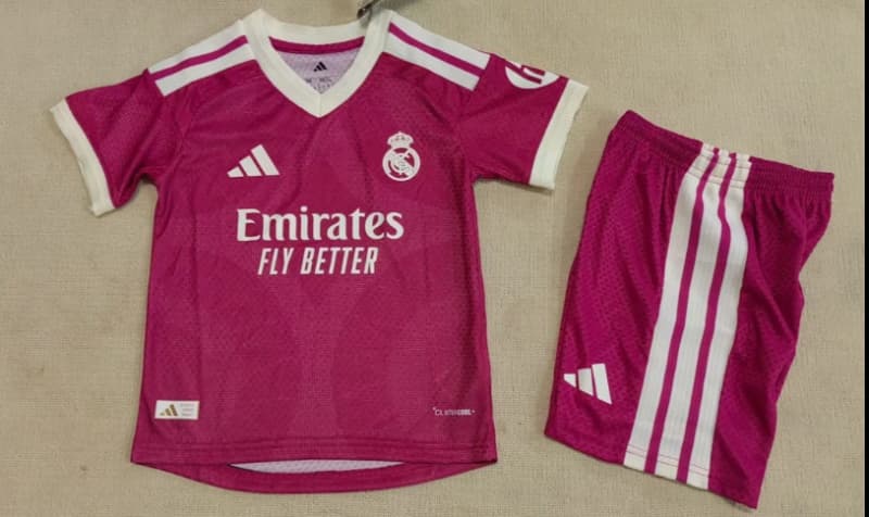 Real Madrid 26/27 Kids Third Soccer Jersey And Shorts (Player) Leaked Real Madrid 26/27 Kids Third Soccer Jersey And Shorts (Player) Leaked