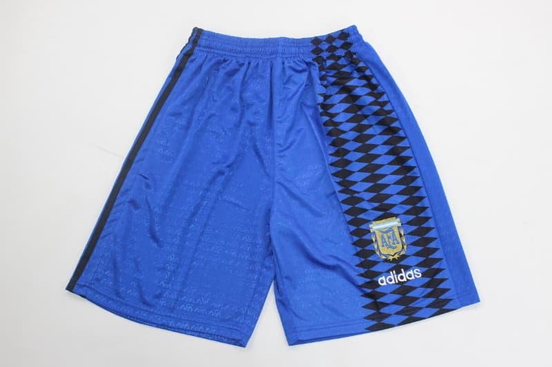 AAA(Thailand) Argentina 1994 Away Soccer Shorts