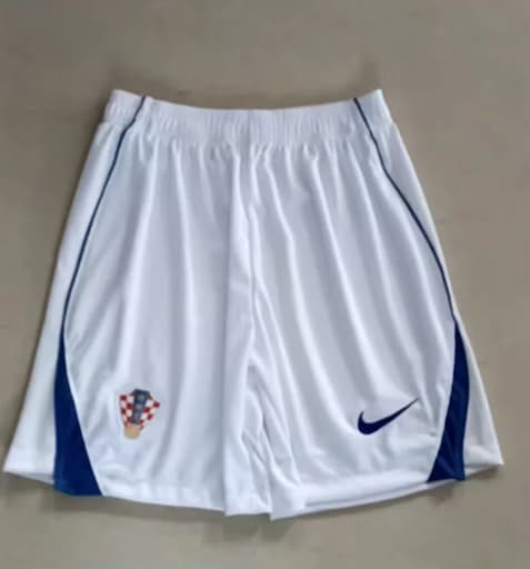 AAA(Thailand) Croatia 2026 Home Soccer Shorts AAA(Thailand) Croatia 2026 Home Soccer Shorts