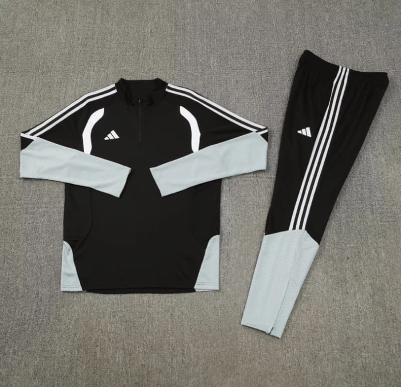 AAA(Thailand) Adidas 2026 Black Soccer Tracksuit