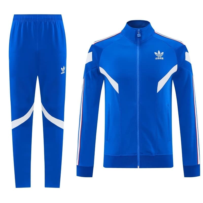 AAA(Thailand) Adidas 2026 Blue Soccer Tracksuit 03