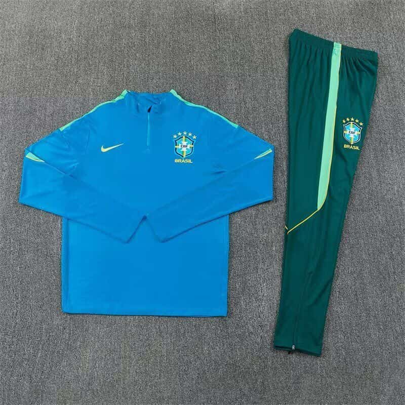 AAA(Thailand) Brazil 2026 Blue Soccer Tracksuit