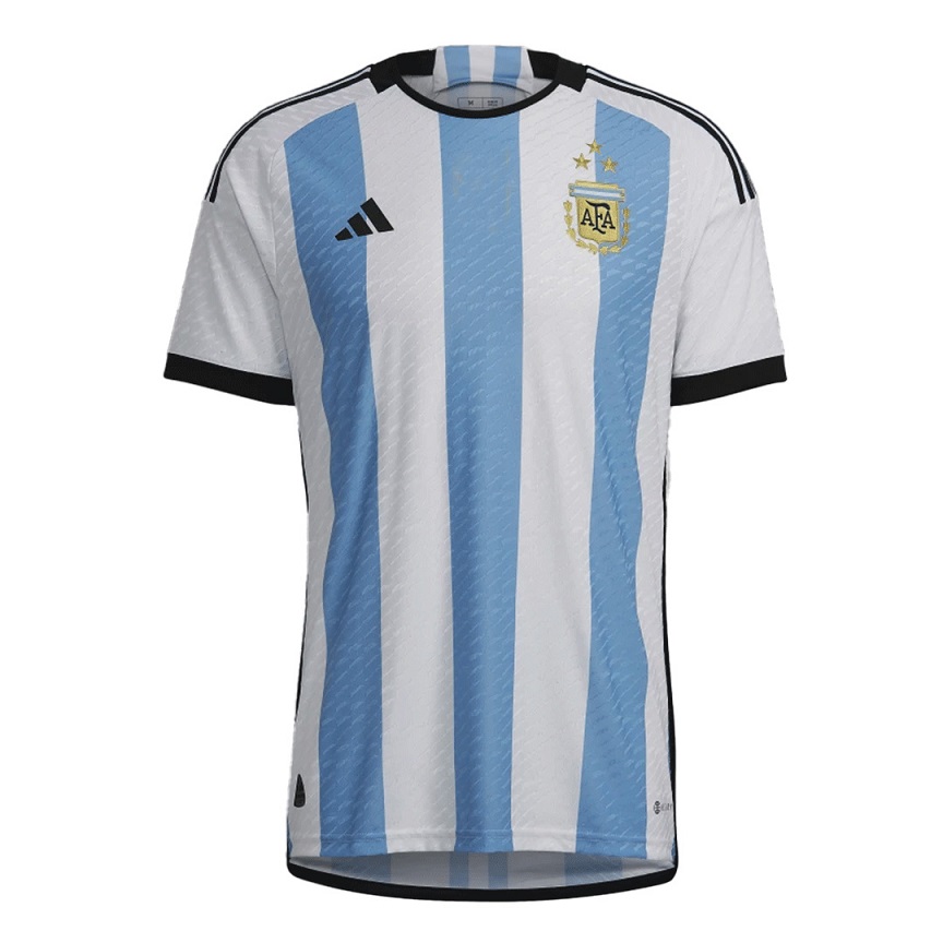 AAA(Thailand) Argentina 2022 World Cup Champion 3 Stars Soccer Jersey(Player) 02