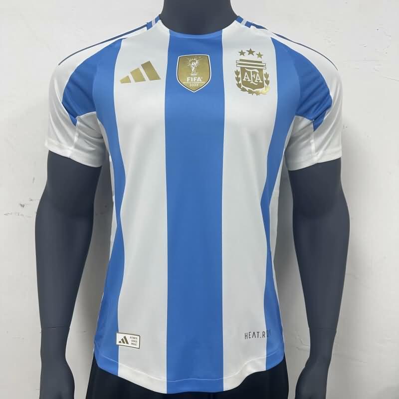 AAA(Thailand) Argentina 2024 Copa America Home Soccer Jersey (Player)