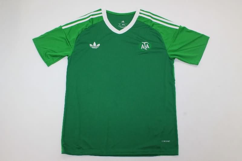AAA(Thailand) Argentina 2025 Goalkeeper Green Soccer Jersey
