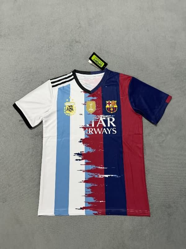 AAA(Thailand) Argentina 2025 MESSI Special Soccer Jersey 02