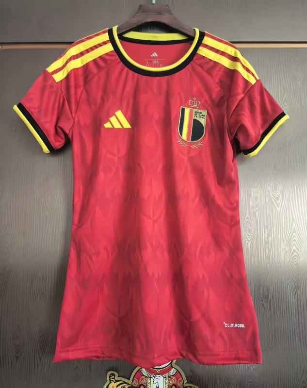 AAA(Thailand) Belgium 2025 Home Women Soccer Jersey