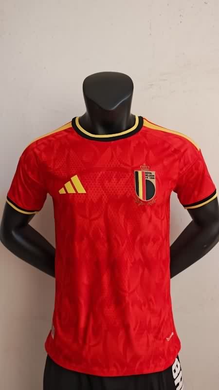 AAA(Thailand) Belgium 2026 World Cup Home Soccer Jersey (Player)