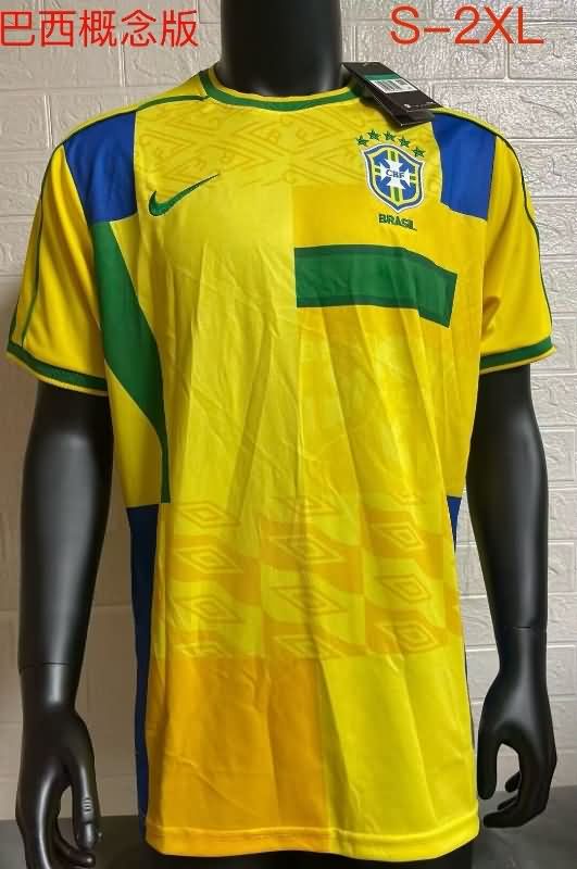 AAA(Thailand) Brazil 2025 Yellow Soccer Jersey
