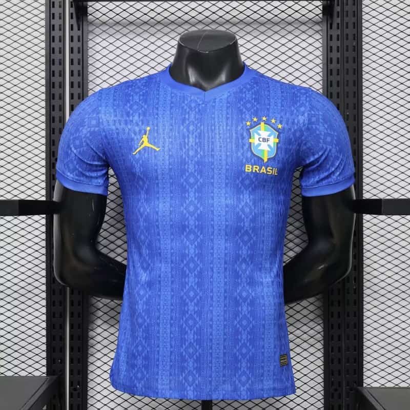 AAA(Thailand) Brazil 2026 Blue Soccer Jersey (Player)