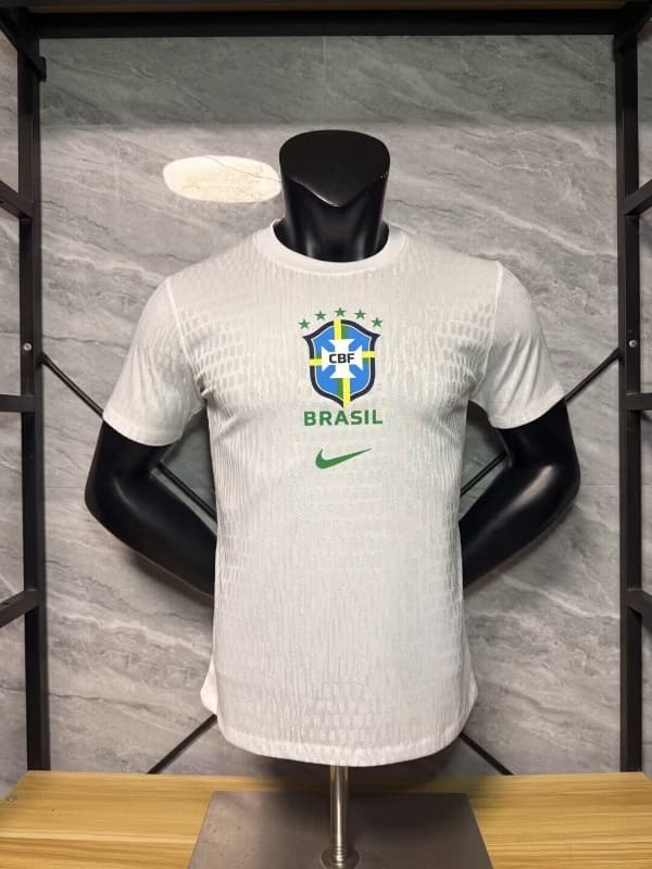 AAA(Thailand) Brazil 2026 White Soccer Jersey (Player)