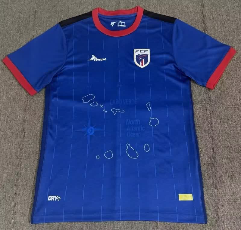 AAA(Thailand) Cape Verde 2025 Home Soccer Jersey