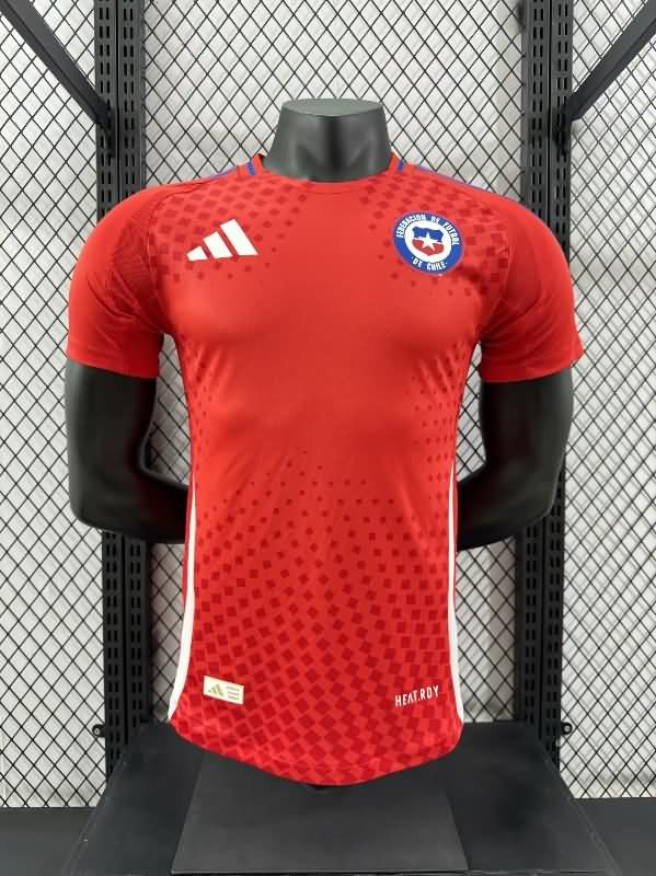 AAA(Thailand) Chile 2024 Copa America Home Soccer Jersey (Player)