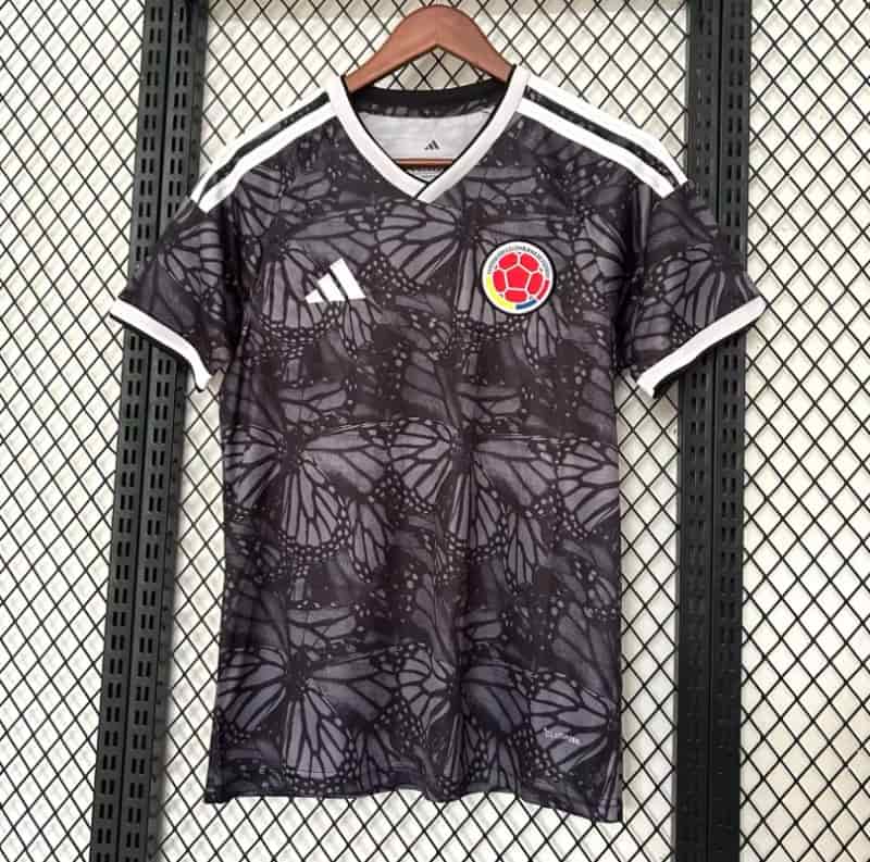 AAA(Thailand) Columbia 2026 Black Soccer Jersey