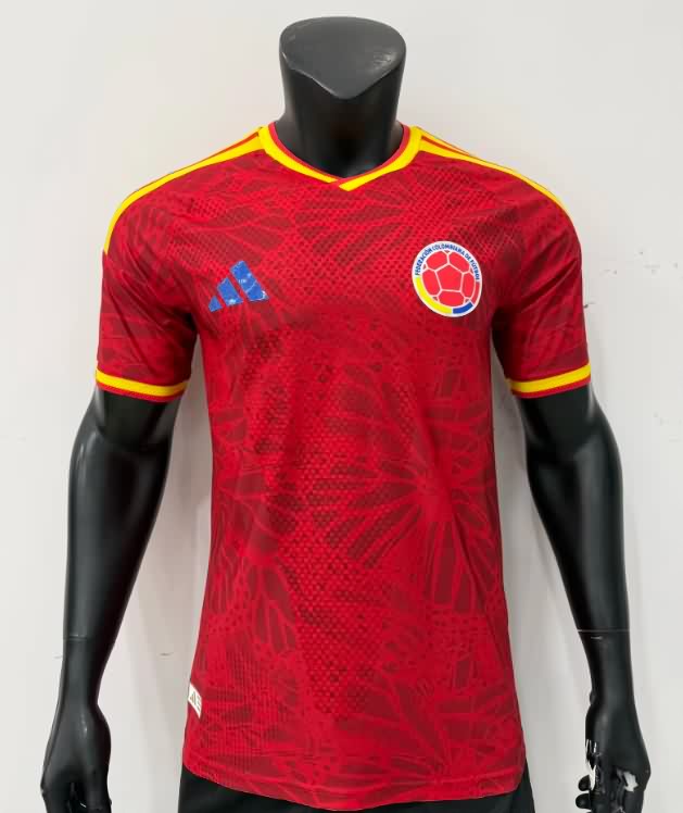 AAA(Thailand) Columbia 2026 Red Soccer Jersey (Player)