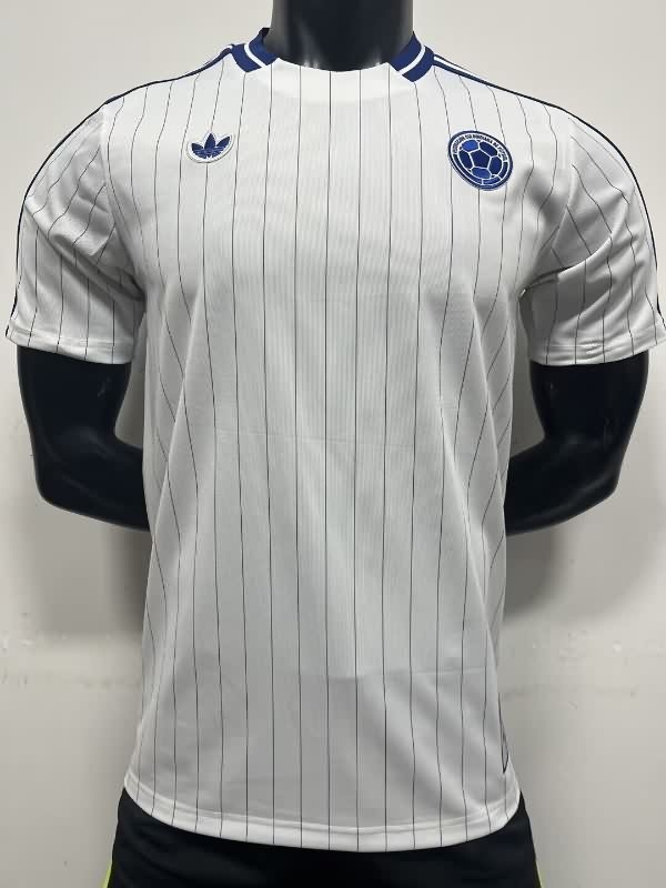 AAA(Thailand) Columbia 2026 White Soccer Jersey