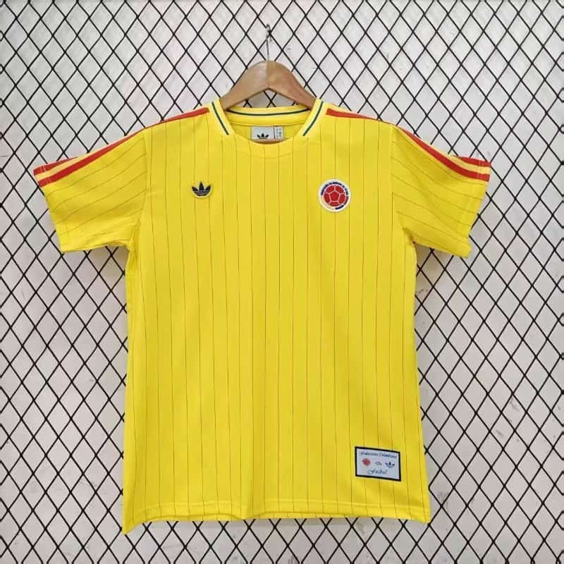 AAA(Thailand) Columbia 2026 Yellow Soccer Jersey