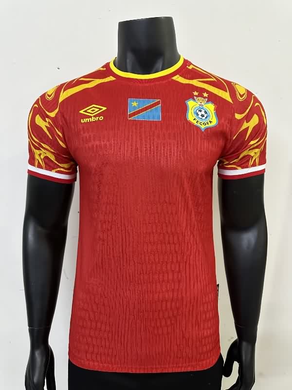 AAA(Thailand) Congo 2026 Red Soccer Jersey (Player) AAA(Thailand) Congo 2026 Red Soccer Jersey (Player)
