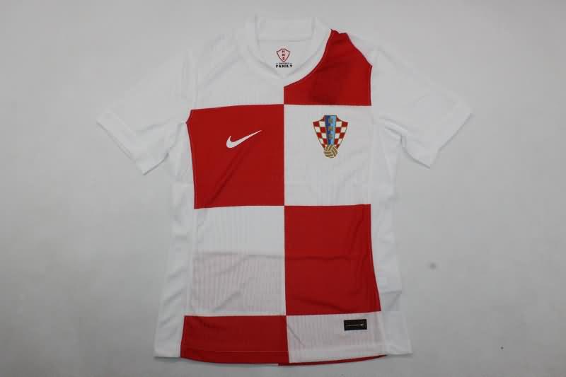 AAA(Thailand) Croatia 2024 Home Soccer Jersey (Player)