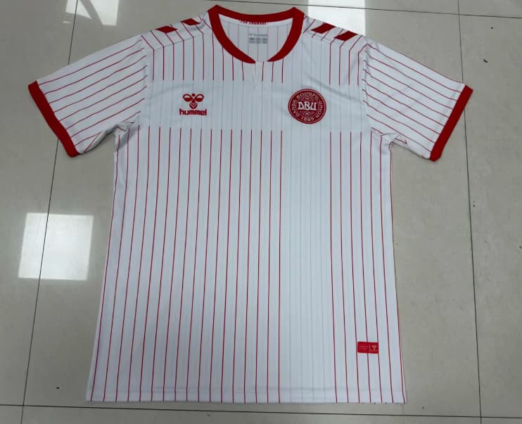 AAA(Thailand) Danmark 2026 Away Soccer Jersey AAA(Thailand) Danmark 2026 Away Soccer Jersey