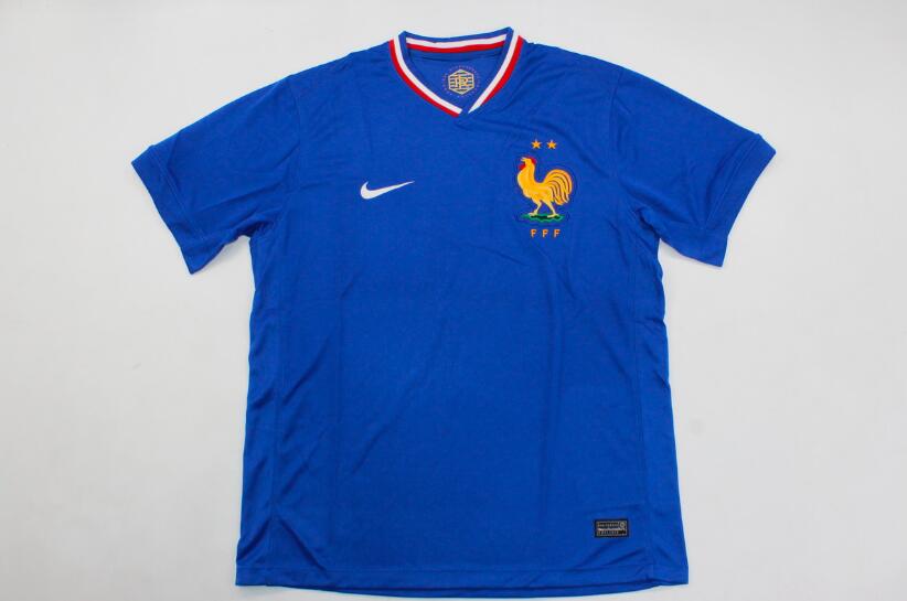 AAA(Thailand) France 2024 Home Soccer Jersey