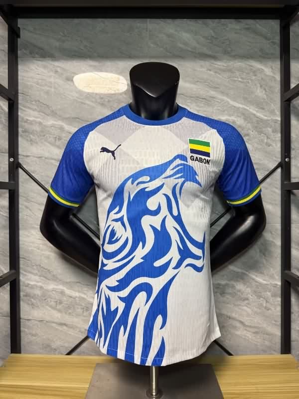 AAA(Thailand) Gabon 2026 White Soccer Jersey (Player)